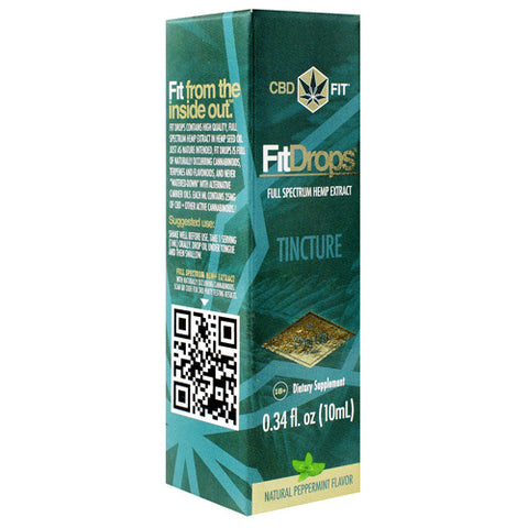 Fit Drops, Natural Peppermint, Servings ml)