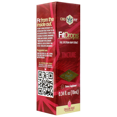 Fit Drops, Dragon Fruit, Servings ml)