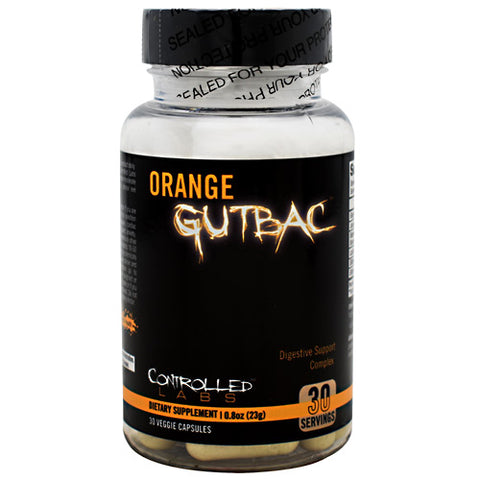 Orange Gutbac, 30 Veggie Capsules, 30 Veggie Capsules