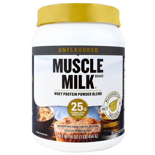 Muscle Milk, Unflavored, 16 oz (1 lb)