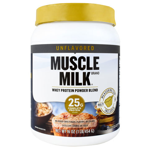 Muscle Milk, Unflavored, 16 oz (1 lb)