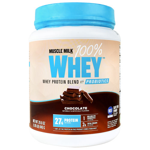 100% Whey With Probiotics, Chocolate, 1.85 lb. (840g)