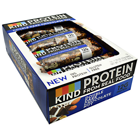 Protein Bar, Double Dark Chocolate Nut, 12 (1.76 oz) Bars