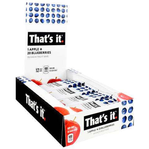 That's It Bar, Apple + 12 (1.2 oz) Bars