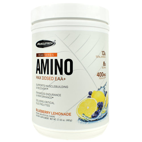 Amino, Blueberry Lemonade, 30 Servings (17.03 oz)