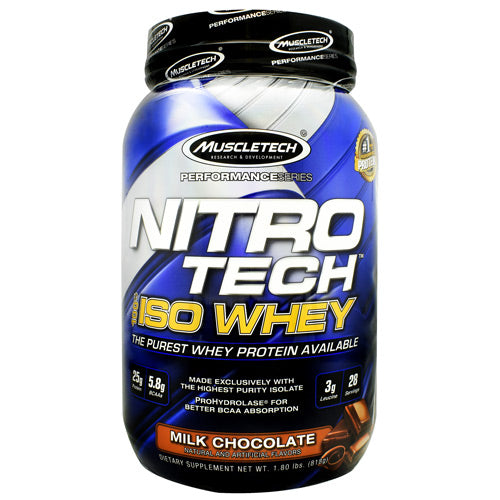 Nitro-tech 100% Iso Whey, Milk Chocolate