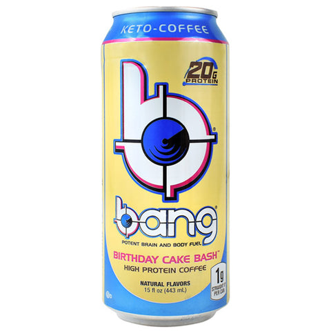 Bang, Birthday Cake Bash, 12 (15 fl oz) Cans