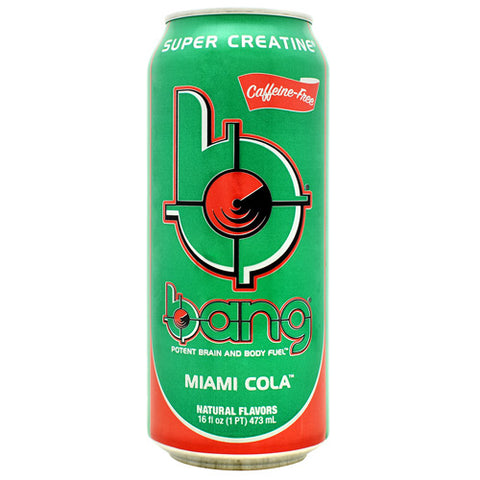 Bang, Miami Cola, 12 (16oz) Cans