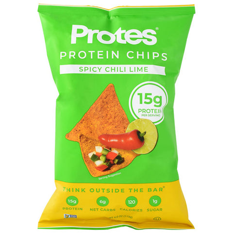 Protein Chips, Spicy Chili Lime, Bags