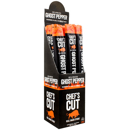 Real Snack Sticks, Ghost Pepper, 16 (1 oz) Sticks